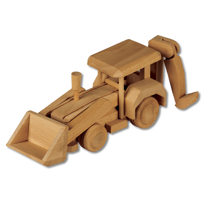 Dřevěný traktor STRAKOŠ AD 107